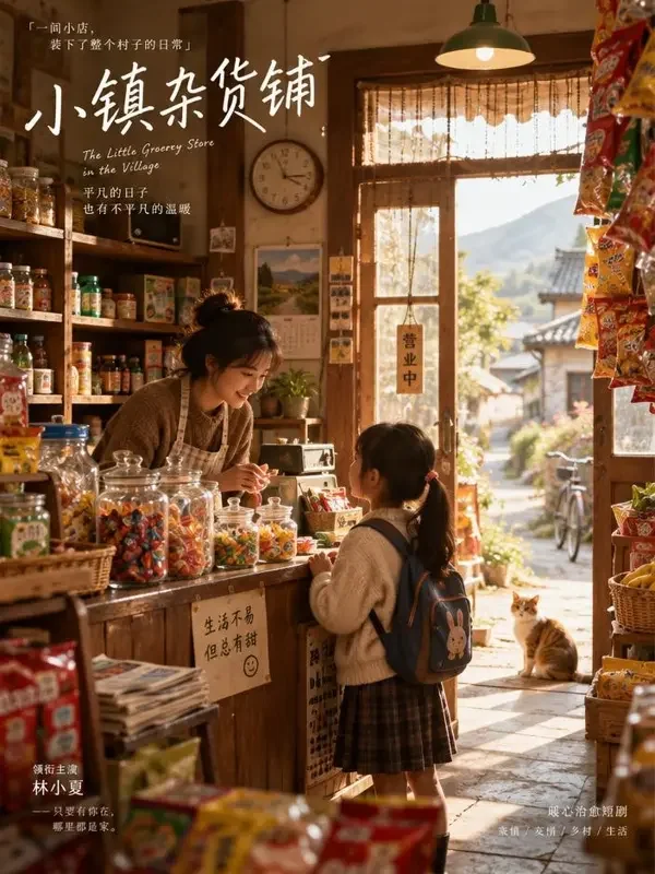 《村头小卖部》- 天美传媒生活喜剧短剧封面 《村头小卖部》- 天美传媒生活喜剧短剧封面